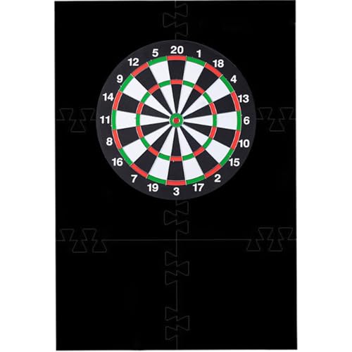 Cunlvyyds Dartboard Wall Protector 40,9 x 28 Zoll Assembly Eva Dartboard Ständer tragbares dekoratives Dartboard -Rückenbrett für Clubs Spielzimmer Familien Lounges, Beschützer, von Cunlvyyds