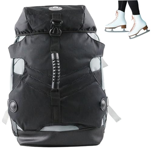 Roller-Skate-Rucksack, 7x13x18 Mehrfach-Tasten-Rollschuh-Skate-Beutel, wasserdichter Oxford-Skate-Beutel mit Gummi-Tasche, ergonomisch reflektierender Figuren-Skate-Beutel für Skate-Enthusiasten, Ska von Cunlvyyds