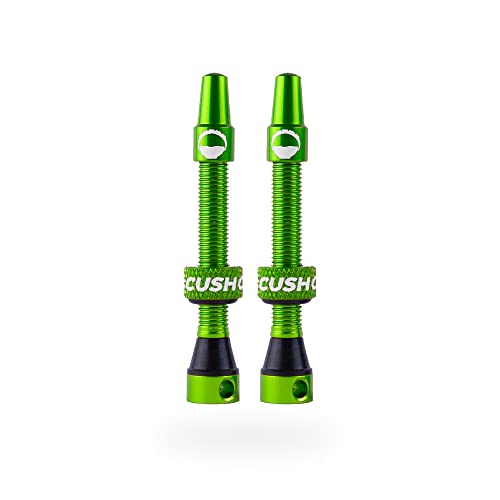 Cushcore Tubeless-Ventil – 44 mm (Paar) – grün Cushcore Tubeless-Ventil – 44 mm (Paar) – grün von CushCore