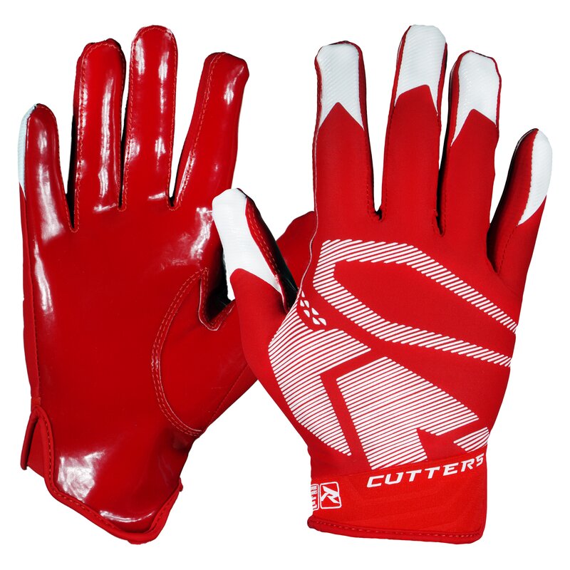 Cutters CG10040 Rev 4.0 Receiver Handschuhe - rot Gr. L von Cutters