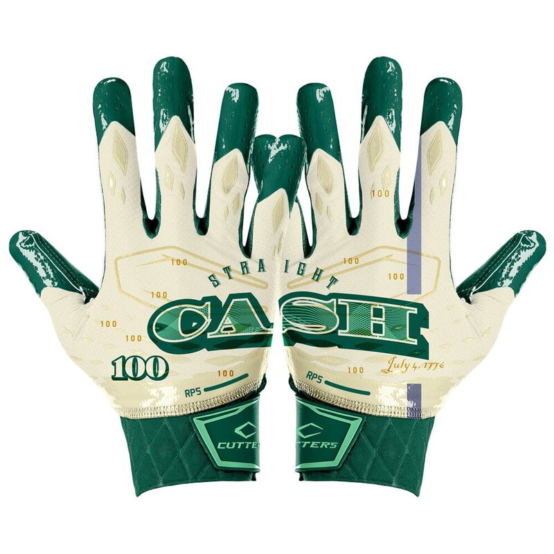 Cutters CG10480 Limited Editon Rev Pro 5.0 Receiver Gloves - Straight Cash Gr.S von Cutters