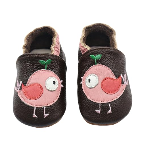 Baby Lauflernschuhe Mädchen Jungen Hausschuhe Schuhe Babyschuhe Weicher mit Wildledersohlen Lederschuhe Kleinkind Krabbelschuh Babyschuh Lauflernschuh Weiche Krabbelschuhe Kinder für 0-24 Monate von Cvanxluy