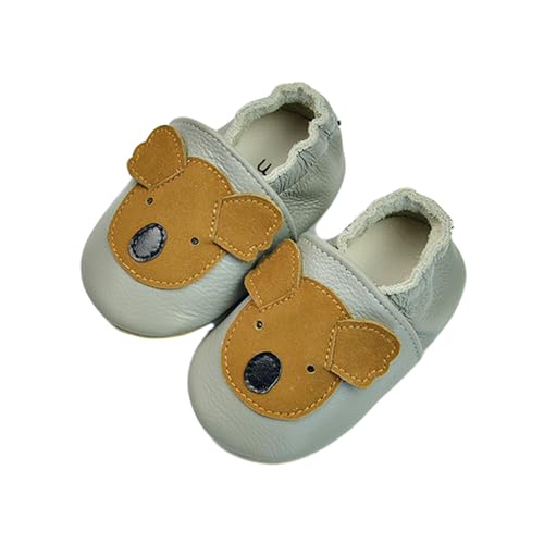 Baby Lauflernschuhe Mädchen Jungen Hausschuhe Schuhe Babyschuhe Weicher mit Wildledersohlen Lederschuhe Kleinkind Krabbelschuh Babyschuh Lauflernschuh Weiche Krabbelschuhe Kinder für 0-24 Monate von Cvanxluy