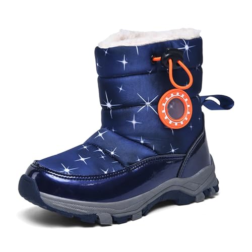 Meine bestellungen, Winterschuhe Kinder 36 Wasserdicht rutschfest Bequemer Boots Barfussschuhe Gefütterte Thermostiefel Stiefel Winter Warm Kinderstiefel Wanderschuhe Freizeit Leicht von Cvanxluy