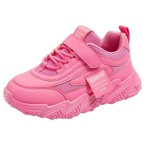 Turnschuhe Mädchen 36 Komfort Sneaker Tennisschuhe Atmungsaktive Weiß Fitnessschuhe Sportschuhe Leichtgewichts Kinderschuhe Laufschuhe Leichtes Freizeit Straßenlaufschuhe von Cvanxluy