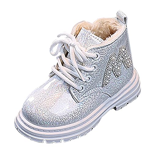 Wanderschuhe Kinder 28 mädchen, Unisex Kinder Winterschuhe 23 Warme Schneestiefel Schuhe Wasserdicht Outdoor Gummistiefel Regenstiefel Schwarz Kurze Regenschuhe Stiefel für Jungen und Mädchen von Cvanxluy