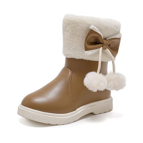 Wanderschuhe Kinder 30 Jungen, Kinder Winterschuhe Jungen 35 rutschfest Bequeme Barfussschuhe Winterboots Warm Freizeit Schuhe Bequemer Winter Wanderschuhe Kinderschuhe Wasserdicht Gummistiefel von Cvanxluy