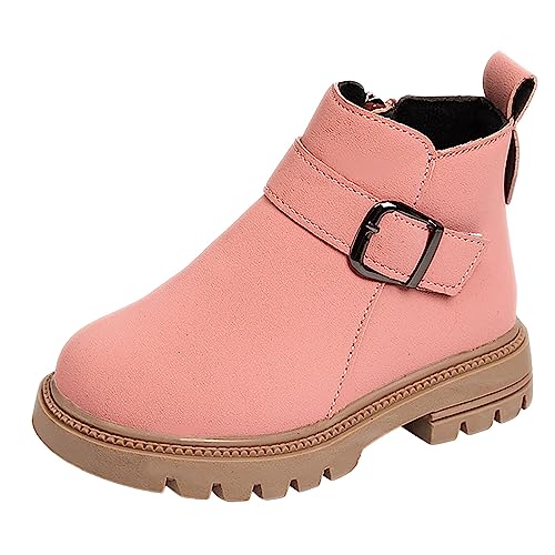 Winterschuhe Kinder mädchen 34, Unisex Kinder Winterschuhe 23 Warme Schneestiefel Schuhe Wasserdicht Outdoor Gummistiefel Regenstiefel Schwarz Kurze Regenschuhe Stiefel für Jungen und Mädchen von Cvanxluy