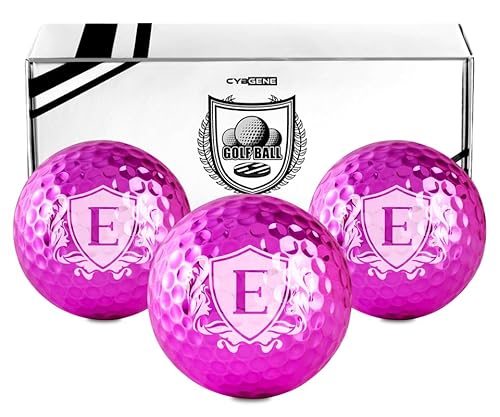 CybGene Golf-Geschenke für Frauen, einzigartige, personalisierte farbige Golfbälle, cooles Zubehör für Golfer, Golfliebhaber, für Geburtstag und Weihnachten von CybGene