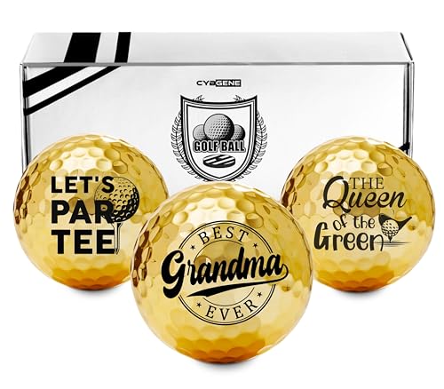 CybGene Oma Golf Geschenk-Set für Frauen, Golfbälle Set für Golfliebhaber, perfekt für Oma zum Geburtstag, Weihnachten und jeden besonderen Anlass CybGene Oma Golf Geschenk-Set für Frauen, Golfbälle Set für Golfliebhaber, perfekt für Oma zum Geburtstag, Weihnachten und jeden besonderen Anlass von CybGene