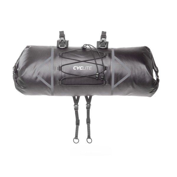 Cyclite - Handle Bar Roll Bag - Lenkertasche Gr 12,6 l grau;grau/weiß von Cyclite