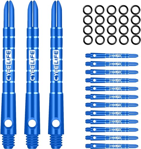CyeeLife Aluminum Dart Schäfte 15 Stück,2BA Dartpfeile Stems 40mm Blau CyeeLife Aluminum Dart Schäfte 15 Stück,2BA Dartpfeile Stems 40mm Blau von CyeeLife