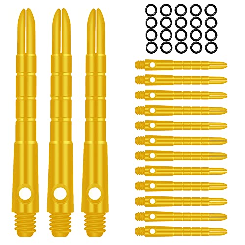 CyeeLife Aluminum Dart Schäfte 15 Stück,2BA Dartpfeile Stems 40mm Golden CyeeLife Aluminum Dart Schäfte 15 Stück,2BA Dartpfeile Stems 40mm Golden von CyeeLife