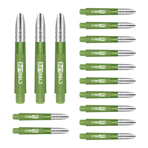 CyeeLife Dart Schäfte 15 Stück 35mm Grün 2BA Dartpfeile shafts CyeeLife Dart Schäfte 15 Stück 35mm Grün 2BA Dartpfeile shafts von CyeeLife