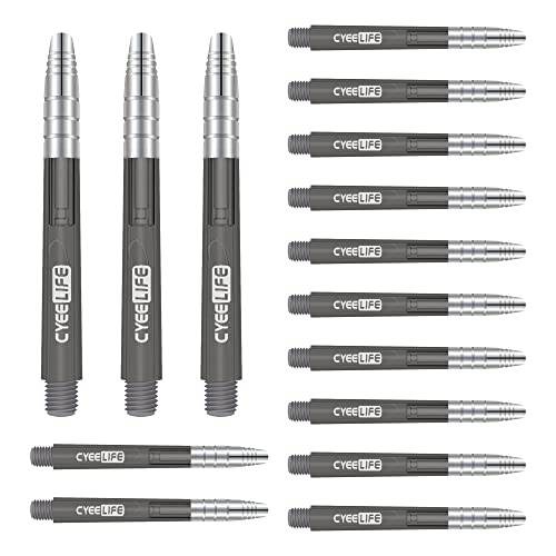 CyeeLife Dart Schäfte 15 Stück 48mm Schwarz 2BA Dartpfeile shafts CyeeLife Dart Schäfte 15 Stück 48mm Schwarz 2BA Dartpfeile shafts von CyeeLife