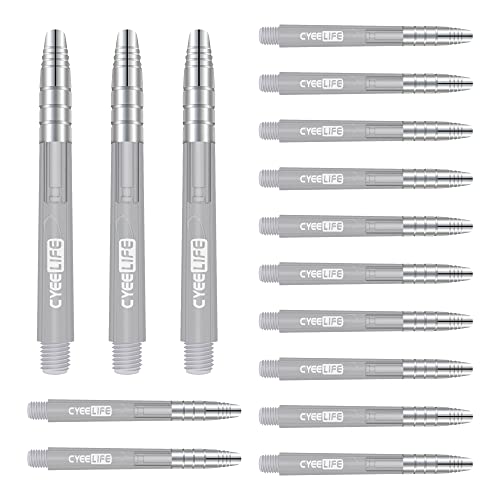 CyeeLife Dart Schäfte 15 Stück 48mm Transparent 2BA Dartpfeile shafts CyeeLife Dart Schäfte 15 Stück 48mm Transparent 2BA Dartpfeile shafts von CyeeLife