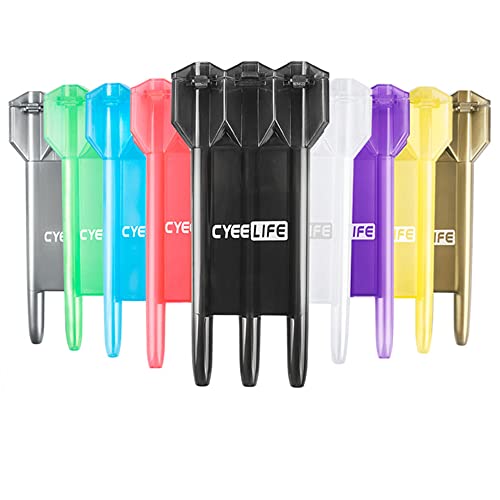 CyeeLife-Schwarz Dart case Professionelle Kunststoff transluzent Geldbörse Box Wallet CyeeLife-Schwarz Dart case Professionelle Kunststoff transluzent Geldbörse Box Wallet von CyeeLife