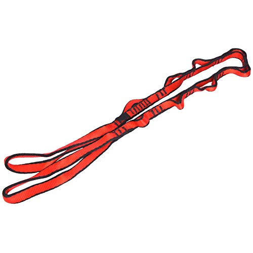 Cyllde Nylon-Kettenseil Mit – Ideal Für Yoga-Hängematte, Bergsteigen, Klettern – Sicheres Hängegurt-Zubehör(rote Farbe) von Cyllde