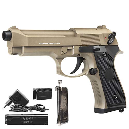Cyma cm.126/M9/M92 Classic Softair/Airsoft AEP -TAN- inkl. NIMH Akku & Lader < 0,5 J. Cyma cm.126/M9/M92 Classic Softair/Airsoft AEP -TAN- inkl. NIMH Akku & Lader < 0,5 J. von Cyma