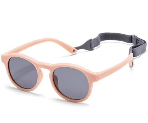 Cysocool Baby Polarisierte Sonnenbrille mit Band 0-36 Monate Kinder Jungen Mädchen Sonnenfilter UV400 Schutz Sonnenbrille Flexiblen Gummi Rahmen Neugeborene Kleinkind Sonnenbrillen Cysocool Baby Polarisierte Sonnenbrille mit Band 0-36 Monate Kinder Jungen Mädchen Sonnenfilter UV400 Schutz Sonnenbrille Flexiblen Gummi Rahmen Neugeborene Kleinkind Sonnenbrillen von Cysocool