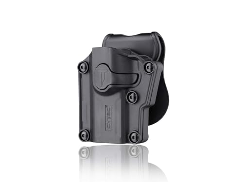 Halfter / Holster Cytac Mega-Fit Linkshänder R-Defender für 60+ Pistolen, schwarz von Cytac