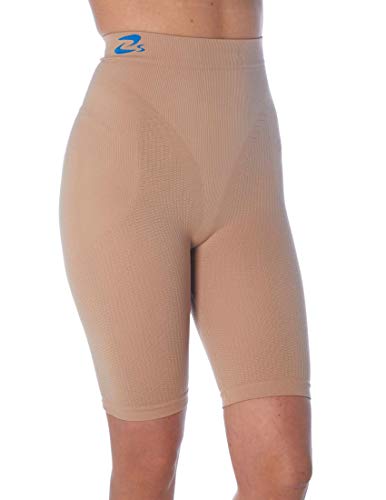 CzSalus Figurformende Anti-Cellulite Shorts mit Massageeffekt - natürliche Farbe Größe S von CzSalus