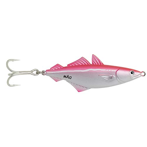 DAM Salt-X Coalfish Pilk 11.5cm 150G Pink Uv Nl von D A M