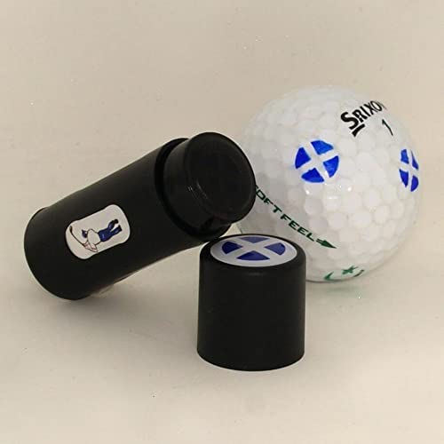 D B Spares Golfball-Stempel-Marker mit Schottland-Flagge, personalisieren Sie Ihre Golfbälle D B Spares Golfball-Stempel-Marker mit Schottland-Flagge, personalisieren Sie Ihre Golfbälle von D B Spares