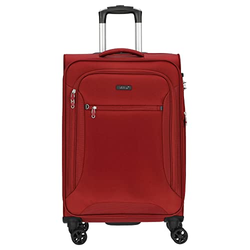 D&N Travel Line 6404 Koffer, 68 cm, 70L, Bordeaux von D & N