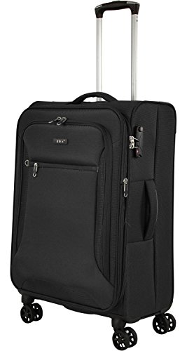 D&N Travel Line 6404 Koffer, 78 cm, 100L, Petrol von D & N