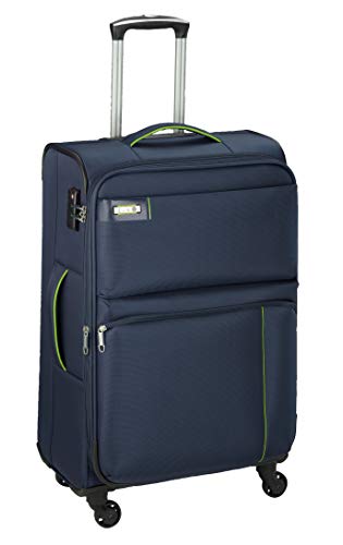 D&N Travel Line 6704 Koffer, 55 cm, 33L, blau von D & N