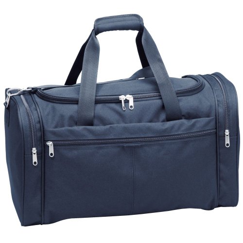 D&N Travel Line Reisetasche, 54 cm, 47L, Blau von D & N