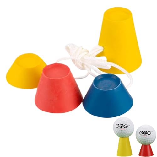DAAIZIII Golf Tees, 4 Stück Tee Golf,Kunststoff Golf Tees,Winter Golf Tees Gummi,Golftees,Verschiedene Höhen Und Mehrfarbig Gummi Golf Tees Für Frostige Tage Für Praxis Driving Range Mat DAAIZIII Golf Tees, 4 Stück Tee Golf,Kunststoff Golf Tees,Winter Golf Tees Gummi,Golftees,Verschiedene Höhen Und Mehrfarbig Gummi Golf Tees Für Frostige Tage Für Praxis Driving Range Mat von DAAIZIII