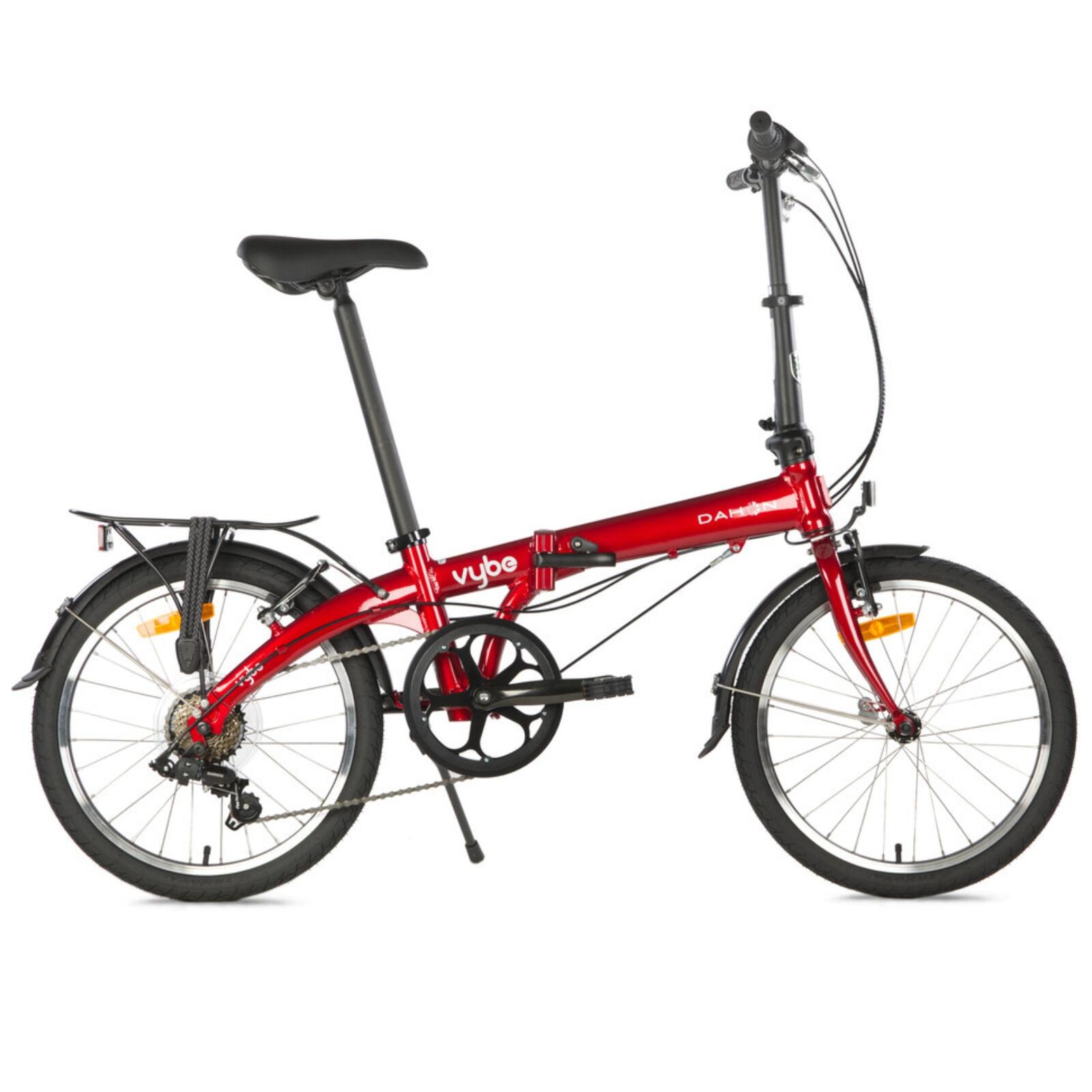 Klapprad - Dahon Vybe D7 20“ - Rot - Shimano Kettenschaltung von DAHON