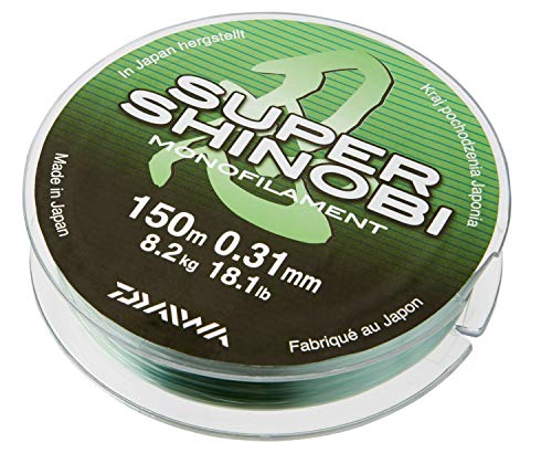 Daiwa Super Shinobi 3000m 0.26mm 6,2kg Monofile Schnur Daiwa Super Shinobi 3000m 0.26mm 6,2kg Monofile Schnur von Daiwa