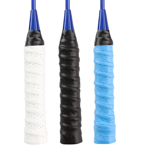3 Stück Griffband Tennisschläger, Tennis Griffband Anti-Rutsch Badminton Griffband Griffband Badmintonschläger Grip Tennisschläger Griffband Badmintonschläger Griffband 3 Stück Griffband Tennisschläger, Tennis Griffband Anti-Rutsch Badminton Griffband Griffband Badmintonschläger Grip Tennisschläger Griffband Badmintonschläger Griffband von DAJISI