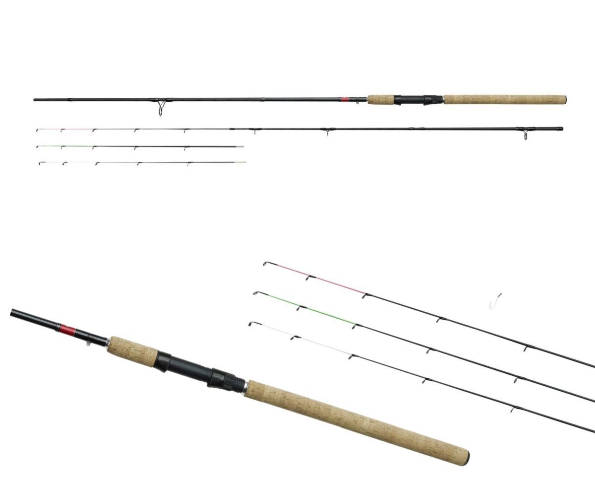 DAM Fishing Feederrute Spezi Stick II Picker Winkelpickerrute Feederrute 3 sensible Spitzen, Völlig neuen Carbon Blank und eine deutlich bessere Aktion DAM Fishing Feederrute Spezi Stick II Picker Winkelpickerrute Feederrute 3 sensible Spitzen, Völlig neuen Carbon Blank und eine deutlich bessere Aktion von DAM Fishing