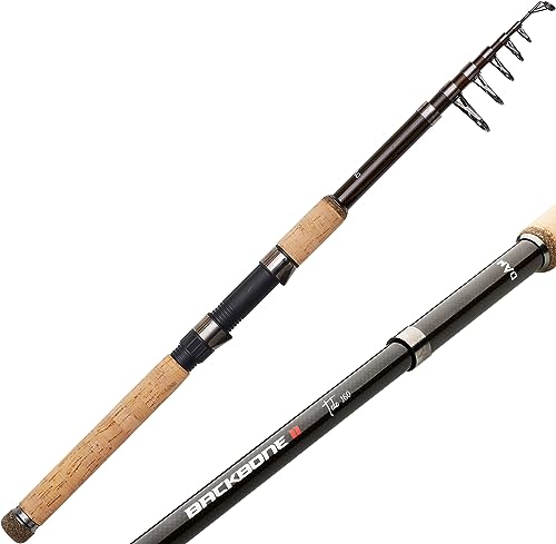 DAM Backbone II Tele, Angelruten, Spinnruten, Allround-Angeln, Unisex, Schwarz, 2.7m | 50-100g DAM Backbone II Tele, Angelruten, Spinnruten, Allround-Angeln, Unisex, Schwarz, 2.7m | 50-100g von DAM
