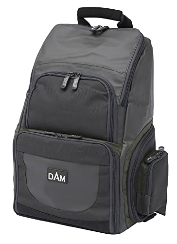 DAM Back Pack, Rucksack, Lieferung inkl. 4 Boxen (27x18x5cm), sehr geräumig, Größe 37x20x48cm, Material 100% Polyester von DAM