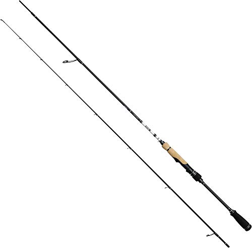 DAM Cult-X Spinnrute, Angelruten, Spinnruten, Meeresangeln, Seebarsch, Kabeljau, Seelachs, Unisex, Schwarz, 2.28m | 15-53g DAM Cult-X Spinnrute, Angelruten, Spinnruten, Meeresangeln, Seebarsch, Kabeljau, Seelachs, Unisex, Schwarz, 2.28m | 15-53g von DAM