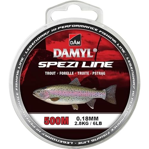DAM Damyl Spezi Line Trout 500M 0.22mm 4.6Kg DAM Damyl Spezi Line Trout 500M 0.22mm 4.6Kg von DAM