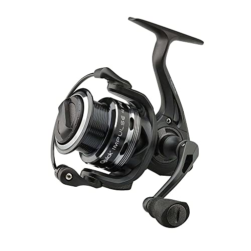 DAM Quick 3, Angelrolle, Spinnrollen, Allround-Angeln, Hochgeschwindigkeitsrolle für reibungslose und kraftvolle Leistung, Unisex, Schwarz, 8000 DAM Quick 3, Angelrolle, Spinnrollen, Allround-Angeln, Hochgeschwindigkeitsrolle für reibungslose und kraftvolle Leistung, Unisex, Schwarz, 8000 von DAM