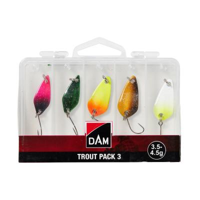 DAM Trout Pack 3 Inc. Box 3.5-4.5G von DAM