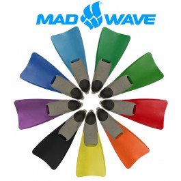 Mad Wave Training Fins 49-51 - Black - Long von Mad Wave