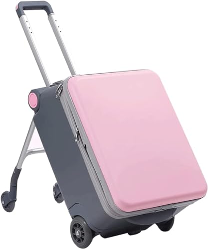 DAMOIFFP Koffer, leichtes Handgepäck, kann sitzen und mitfahren, Reisegepäck, Verschleißfestigkeit und Stoßdämpfung, Trolley von DAMOIFFP