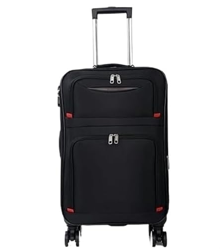 DAMOIFFP Koffer, leichtes Weichgepäck mit Spinner-Rädern, erweiterbarer Weichgepäck-Handgepäck-Trolley von DAMOIFFP