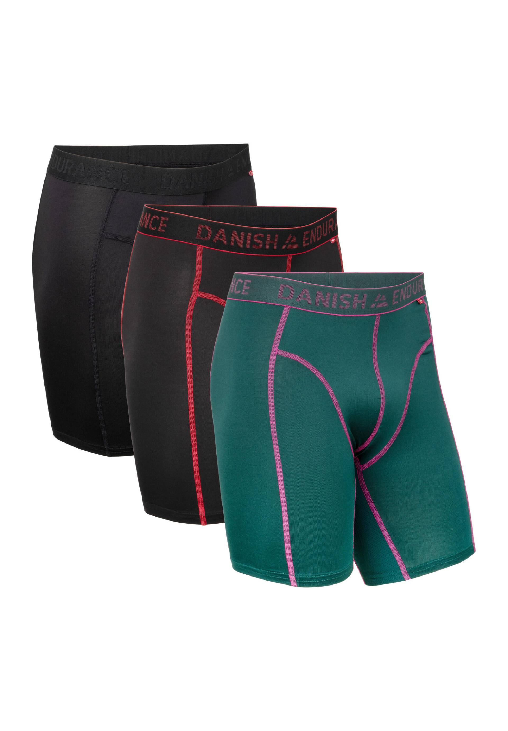 Boxershorts Sports Trunks Extra mehrfarbig atmungsaktiv hygienisch von DANISH ENDURANCE