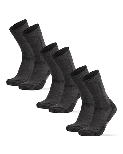DANISH ENDURANCE Merino Wandersocken, Sommer Trekkingsocken, Unisex, Herren, Damen & Kinder, 3 Paar, Dunkelgrau, 43-47 DANISH ENDURANCE Merino Wandersocken, Sommer Trekkingsocken, Unisex, Herren, Damen & Kinder, 3 Paar, Dunkelgrau, 43-47 von DANISH ENDURANCE