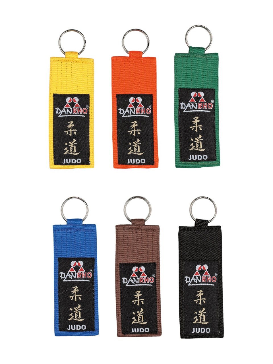 DANRHO Schlüsselanhänger Kyu-Grade JUDO DANRHO Schlüsselanhänger Kyu-Grade JUDO von DANRHO