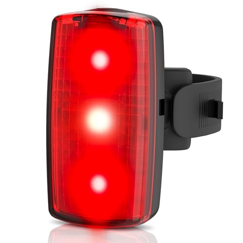 DANSI Fahrrad Rücklicht I Aufladbar I mit Bremsanzeigefunktion - StVZO zugelassen I Rücklicht Fahrrad, Rücklicht Ebike, Fahrradlicht hinten, fahrrad rücklicht led DANSI Fahrrad Rücklicht I Aufladbar I mit Bremsanzeigefunktion - StVZO zugelassen I Rücklicht Fahrrad, Rücklicht Ebike, Fahrradlicht hinten, fahrrad rücklicht led von DANSI